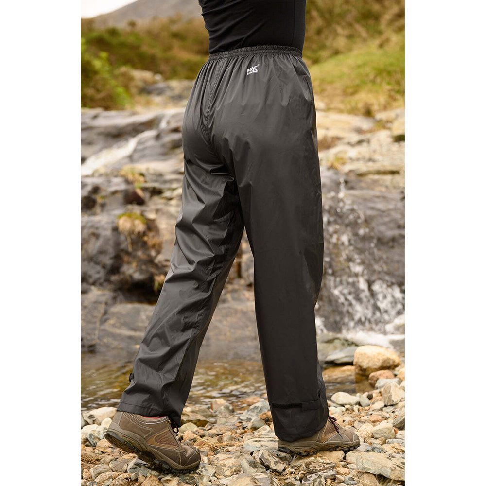 Mac In A Sac Unisex Adults Overtrousers - Jet Black - M