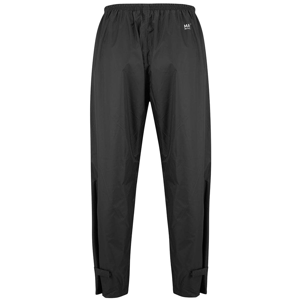Mac In A Sac Unisex Adults Overtrousers - Jet Black - S
