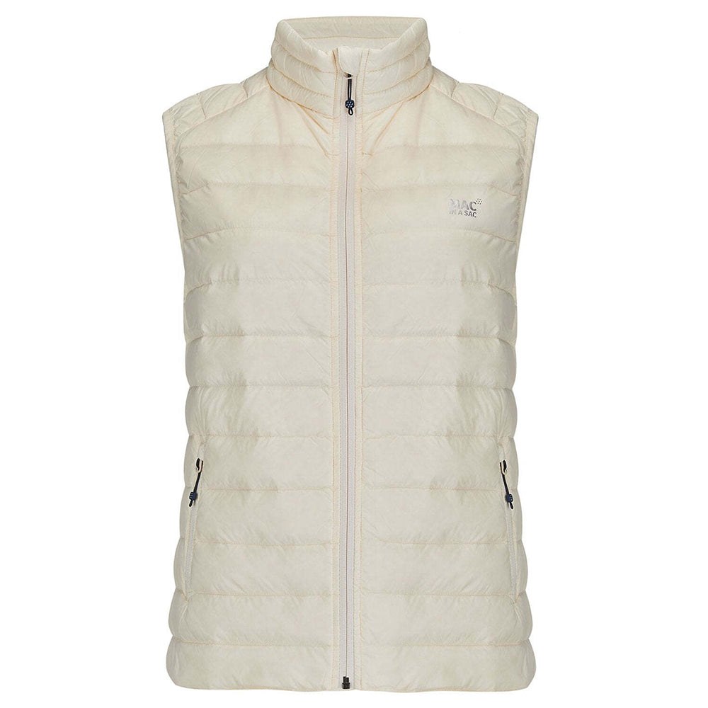 Mac In A Sac Adult Ladies Alpine Down Vest - Ivory - AU12