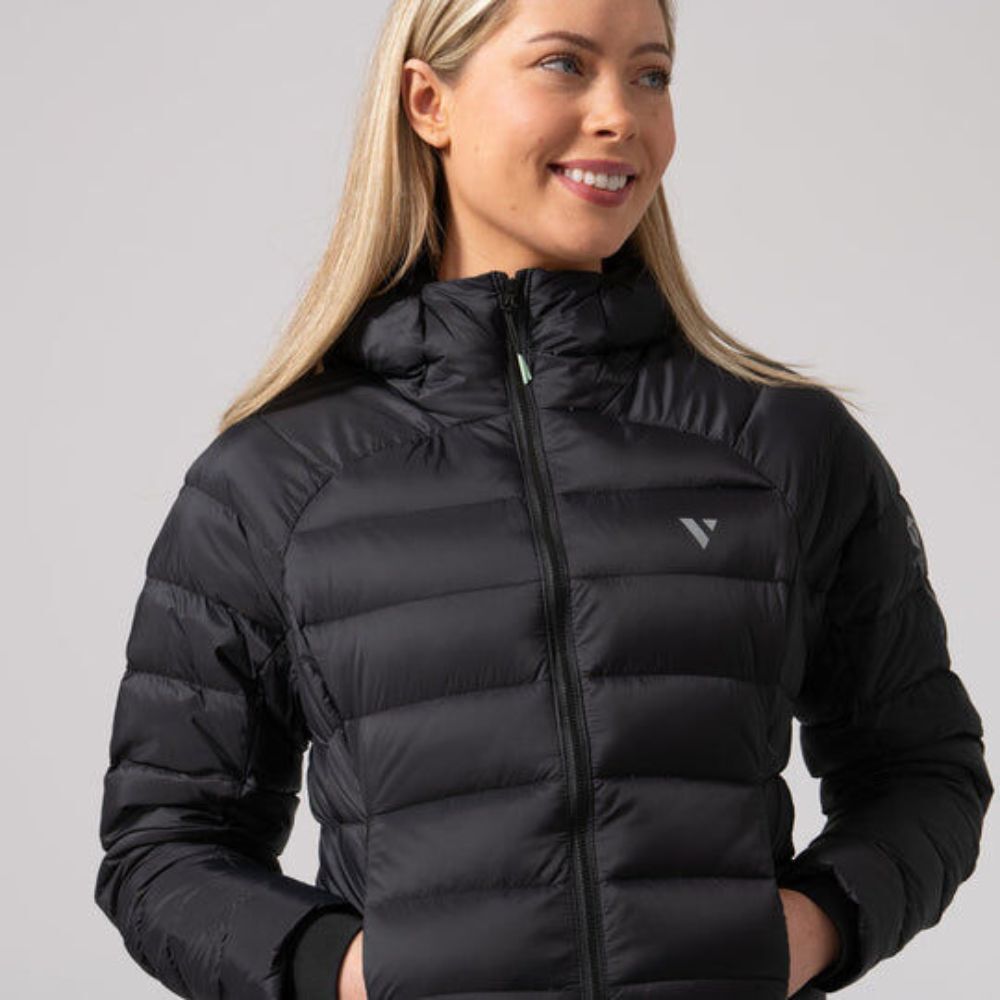 Mac in a Sac Summit Packable Womens Duck Down Fill Jacket - Black