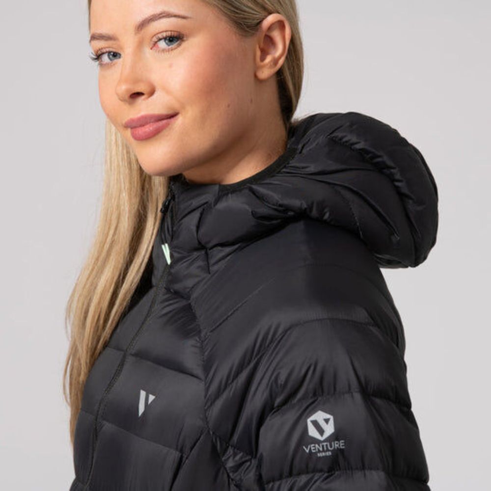 Mac in a Sac Summit Packable Womens Duck Down Fill Jacket - Black