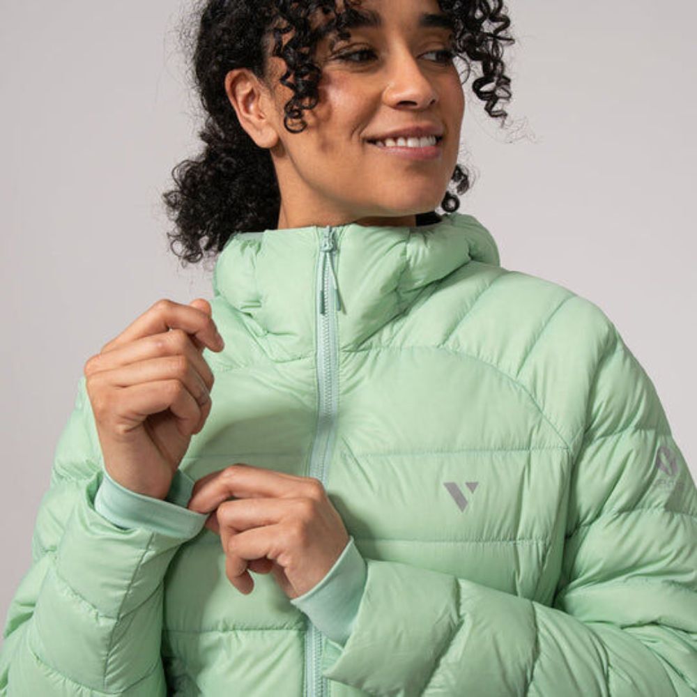 Mac in a Sac Summit Packable Womens Duck Down Fill Jacket - Mint