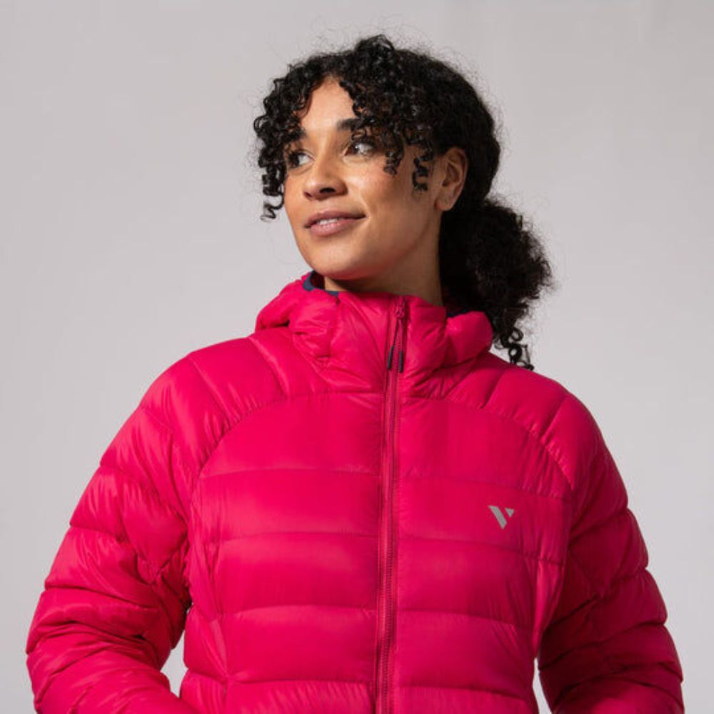 Mac in a Sac Summit Packable Womens Duck Down Fill Jacket - Pink