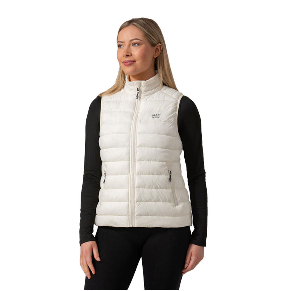 Mac In A Sac Ladies Synergy Thermolite Filled Vest Ivory