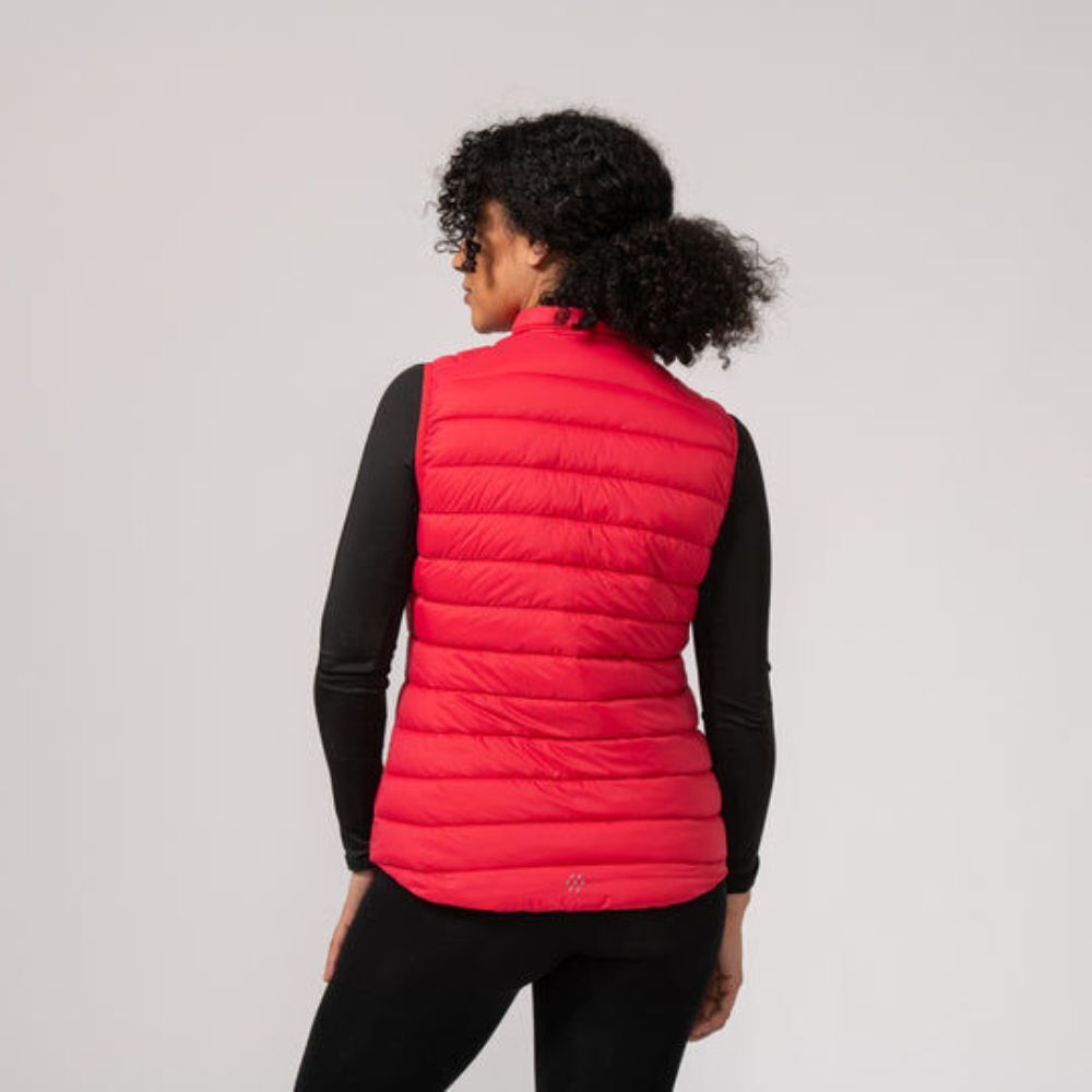Mac in a Sac Synergy Packable Womens Thermolite Vest - Watermelon