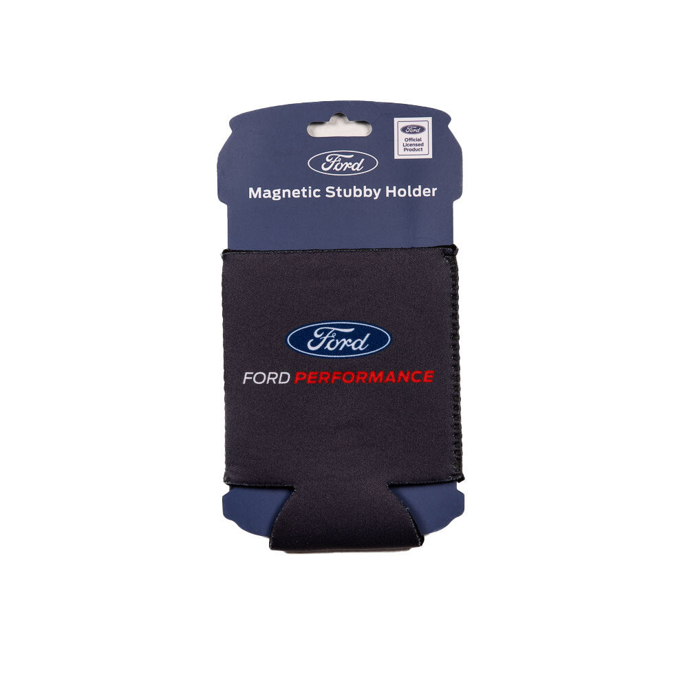 3PK The Stubby Club Ford Performance Magnetic Stubby Beverage Can Holder