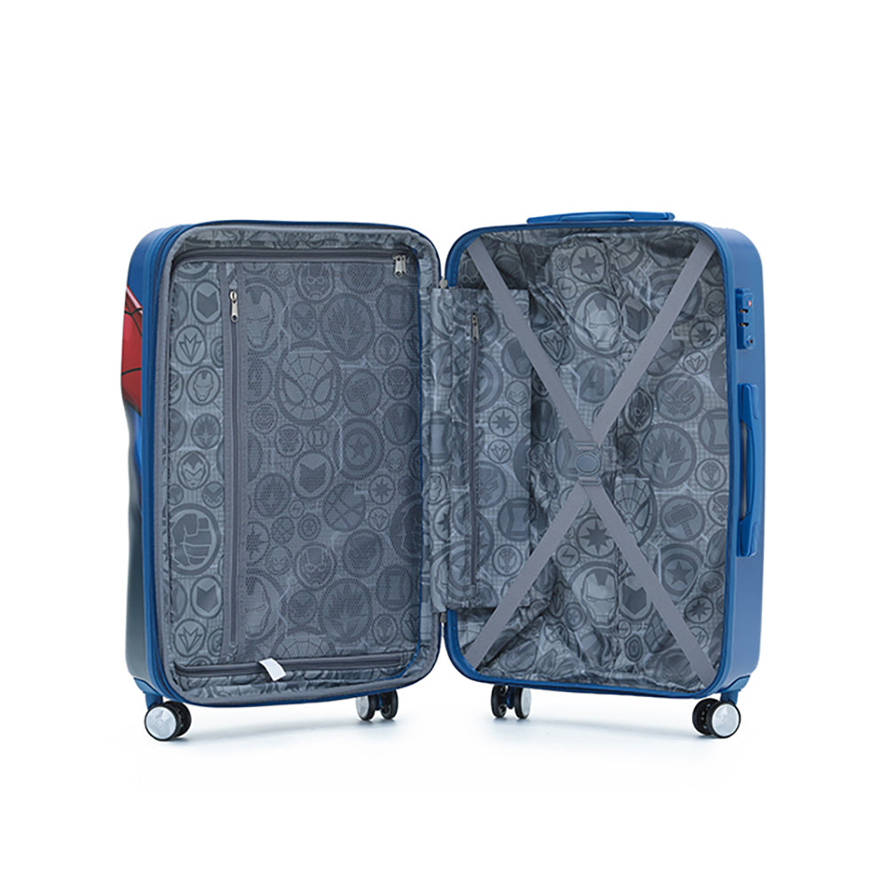 Marvel Spiderman Pc 19" Cabin Trolley Luggage Travel Suitcase