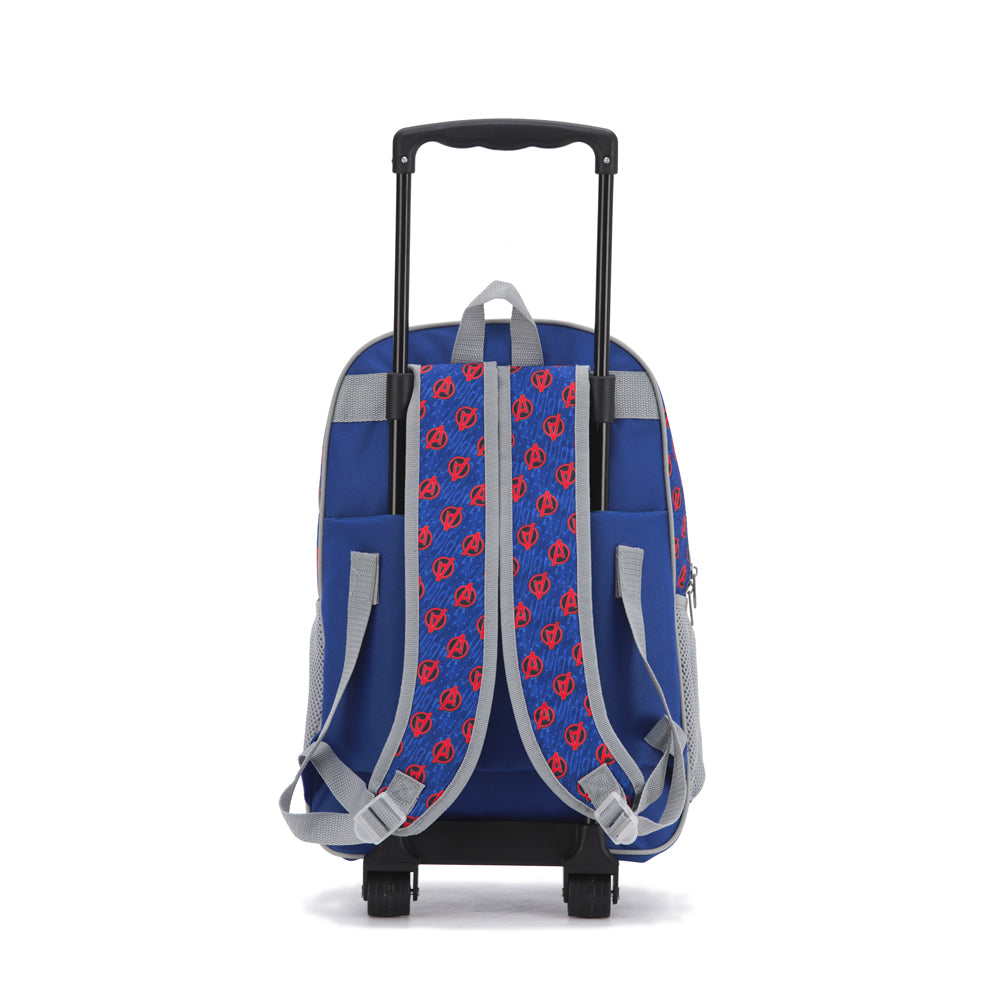 Marvel Avengers 17'' Trolley Backpack Kids/Children Bag - Blue