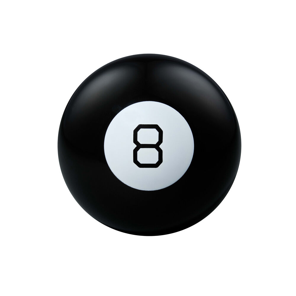 Mattel Magic 8 Ball Novelty Toy 8.9cm Kids - Black 6y+