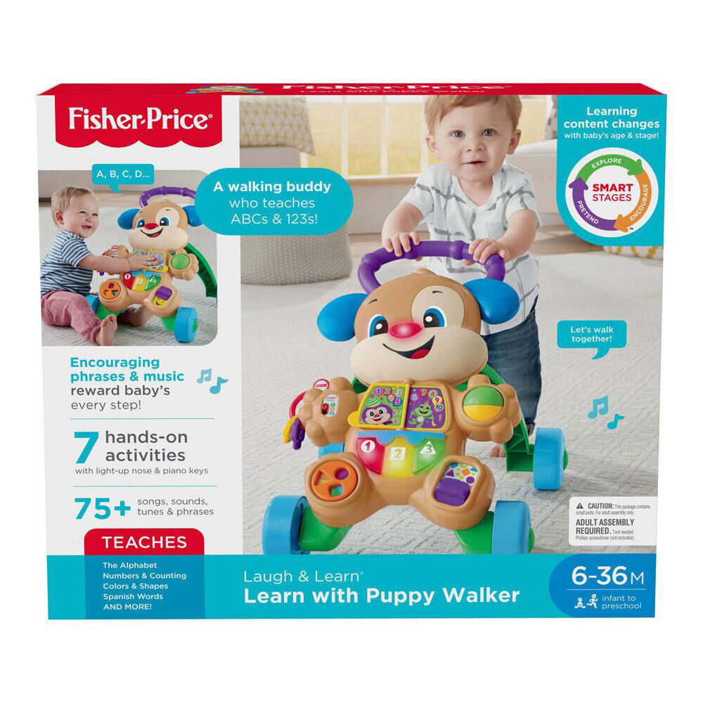 Mattel Fisher Price Laugh & Learn Walker 48x40cm - Assorted 6m+