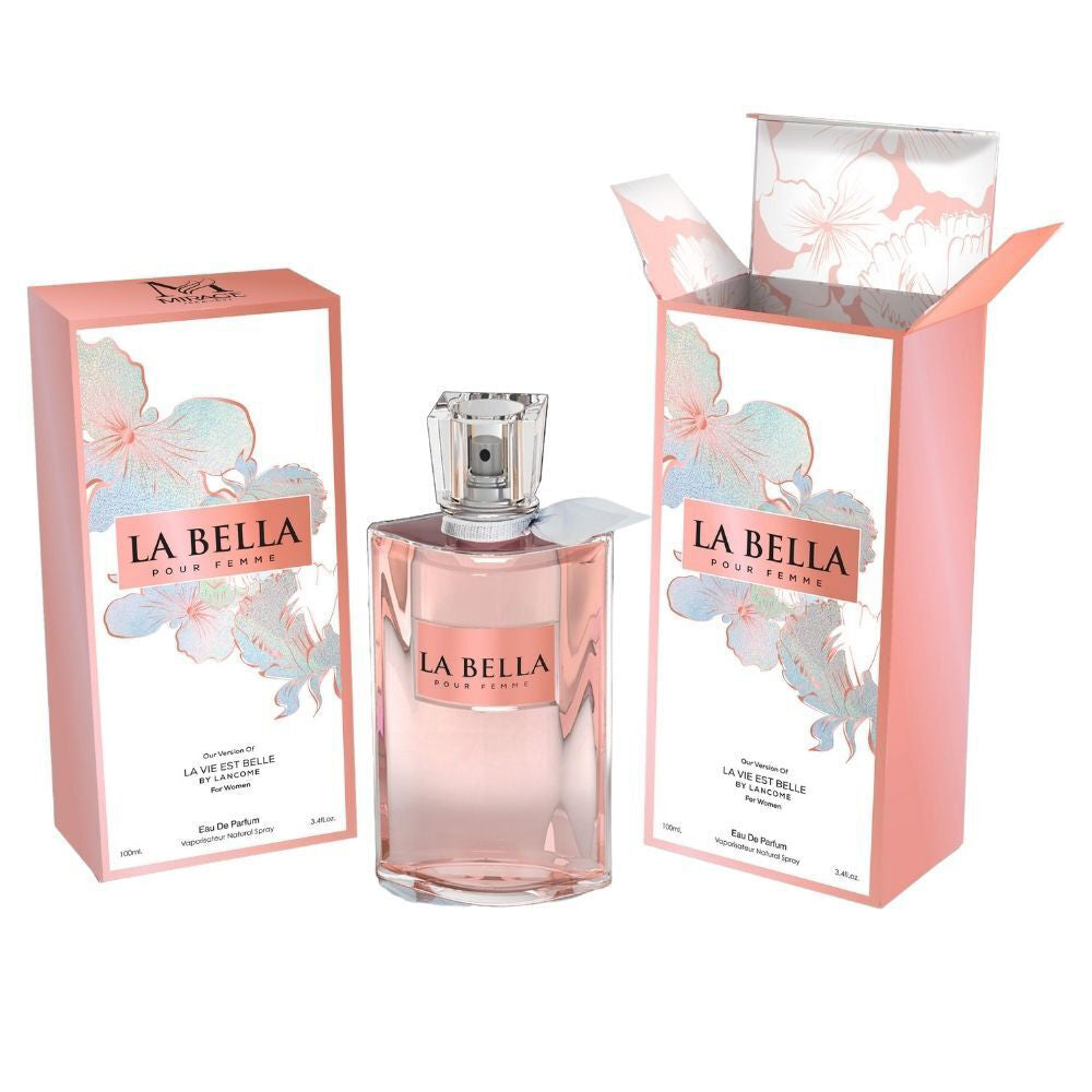 2PK Mirage La Bella Eau de Parfum EDP Spray Scent Fragrance For Women 100ml