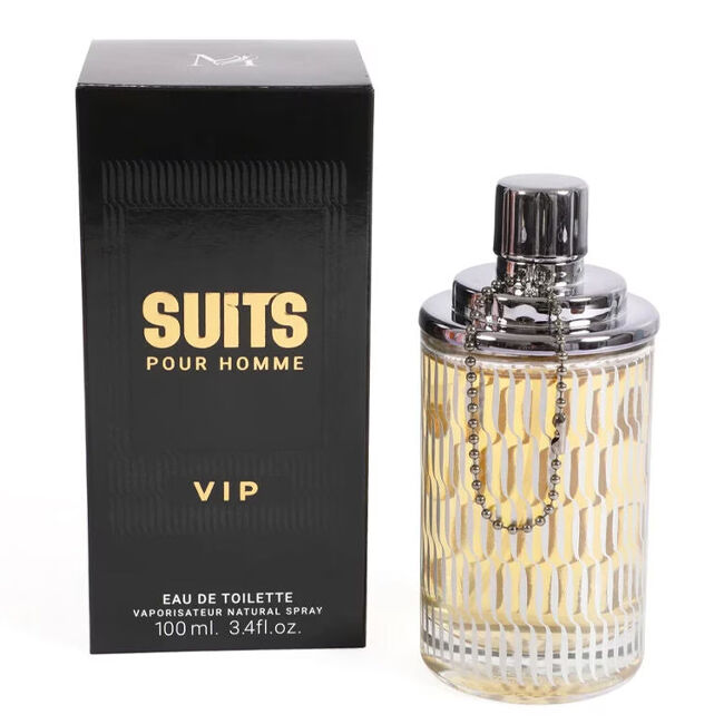 2PK Mirage Suits VIP EDT Eau De Toilette Fragrance Perfume Spray For Men 100ml