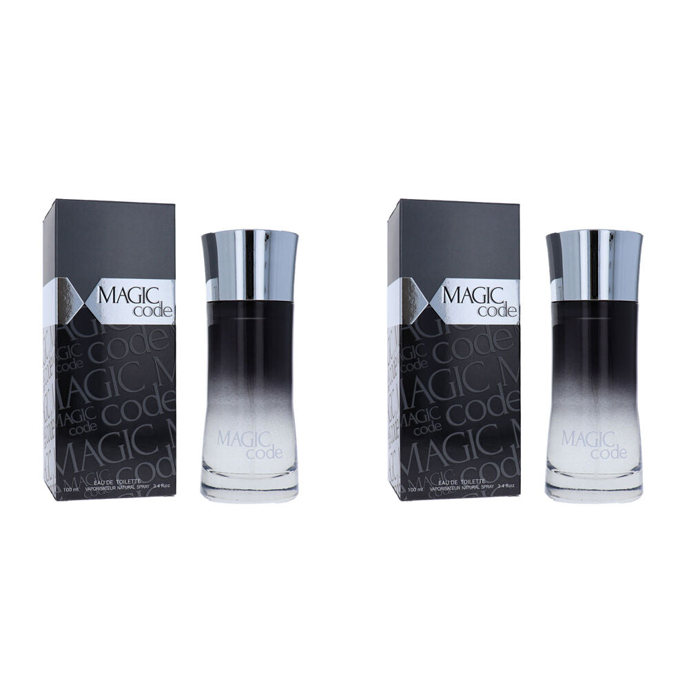 2PK Mirage Magic Code EDT Eau De Toilette Fragrance Perfume Spray For Men 100ml