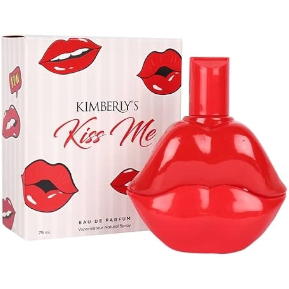 2PK Mirage Kimberly Kiss Me Eau de Parfum EDP Spray Scent Fragrance For Women 75ml