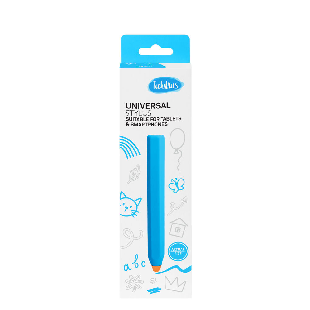 Techxtras Universal Stylus for Tablets and Phones Blue