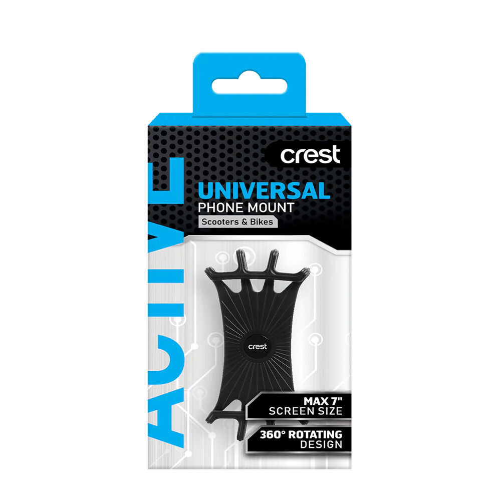 Crest Universal Phone Mount for Scooters and Bikes