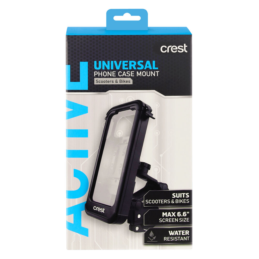 Crest Universal Phone Case Mount for Scooters and Bikes
