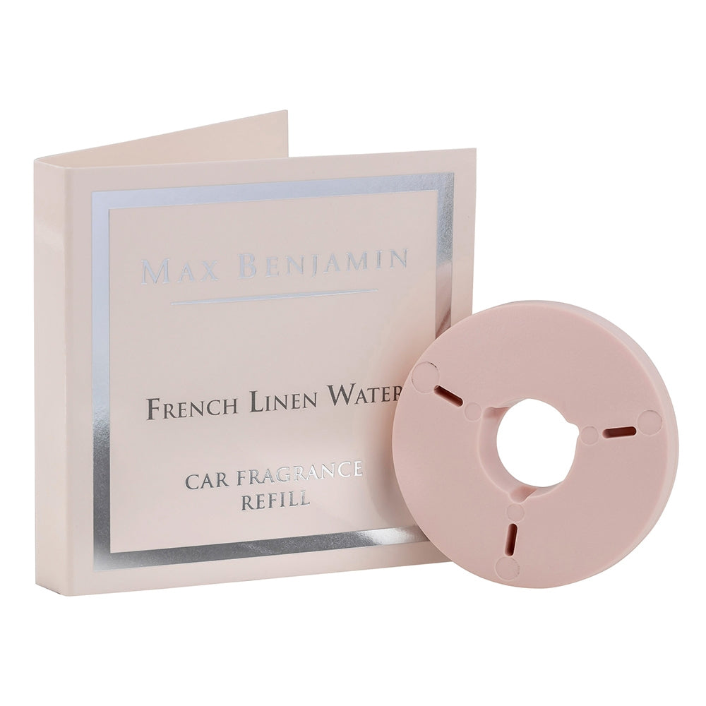 Max Benjamin French Linen Water Car Fragrance Refill