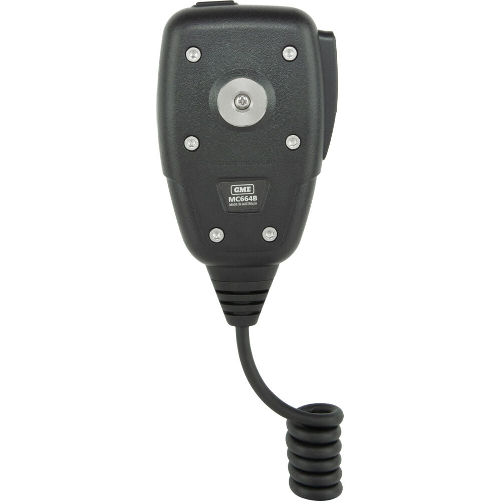 GME Electret Replacement Radio Microphone Compatible w/ XRS-330C Variants