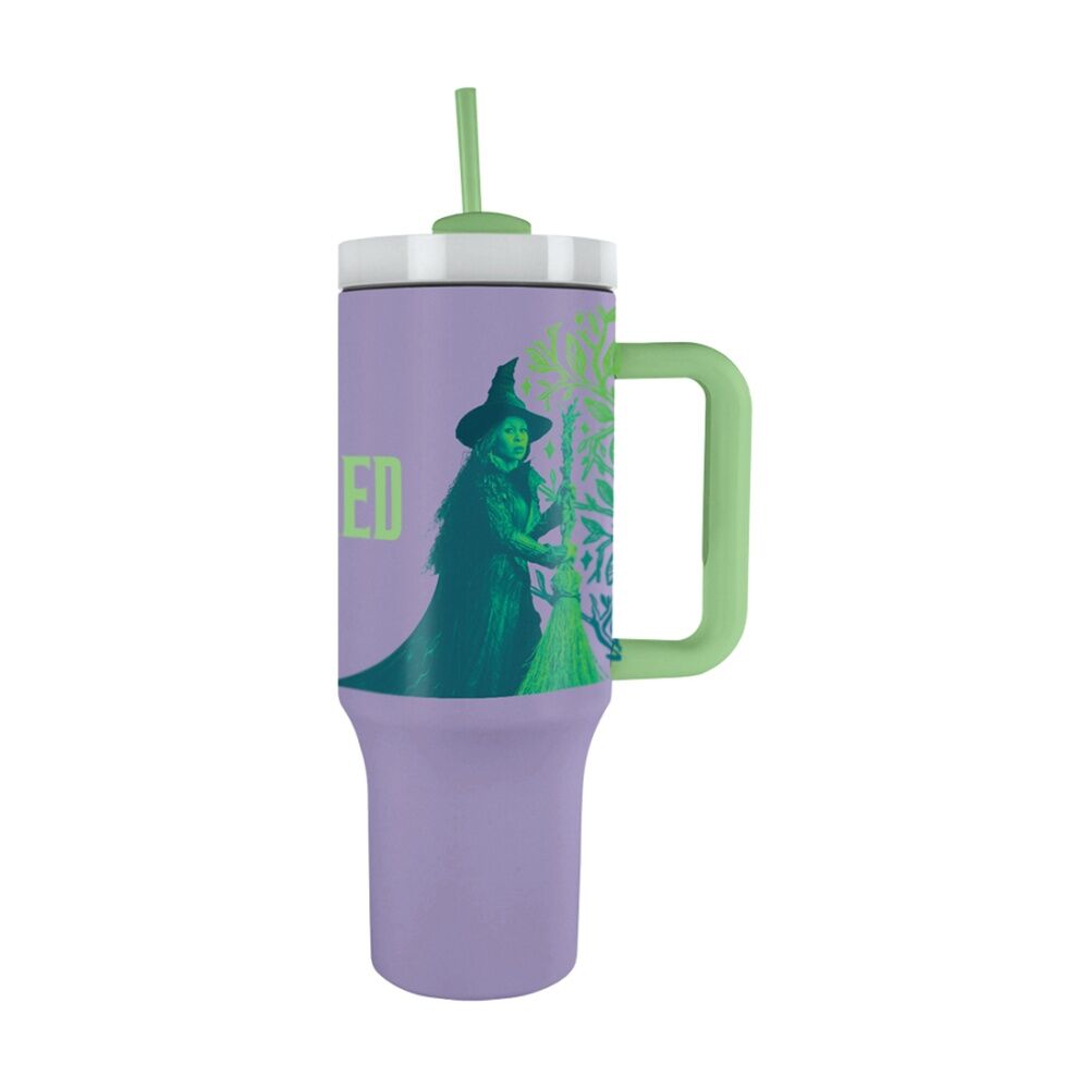 Wicked Characters Insulated Drinking Tumbler 40oz Purple/Green