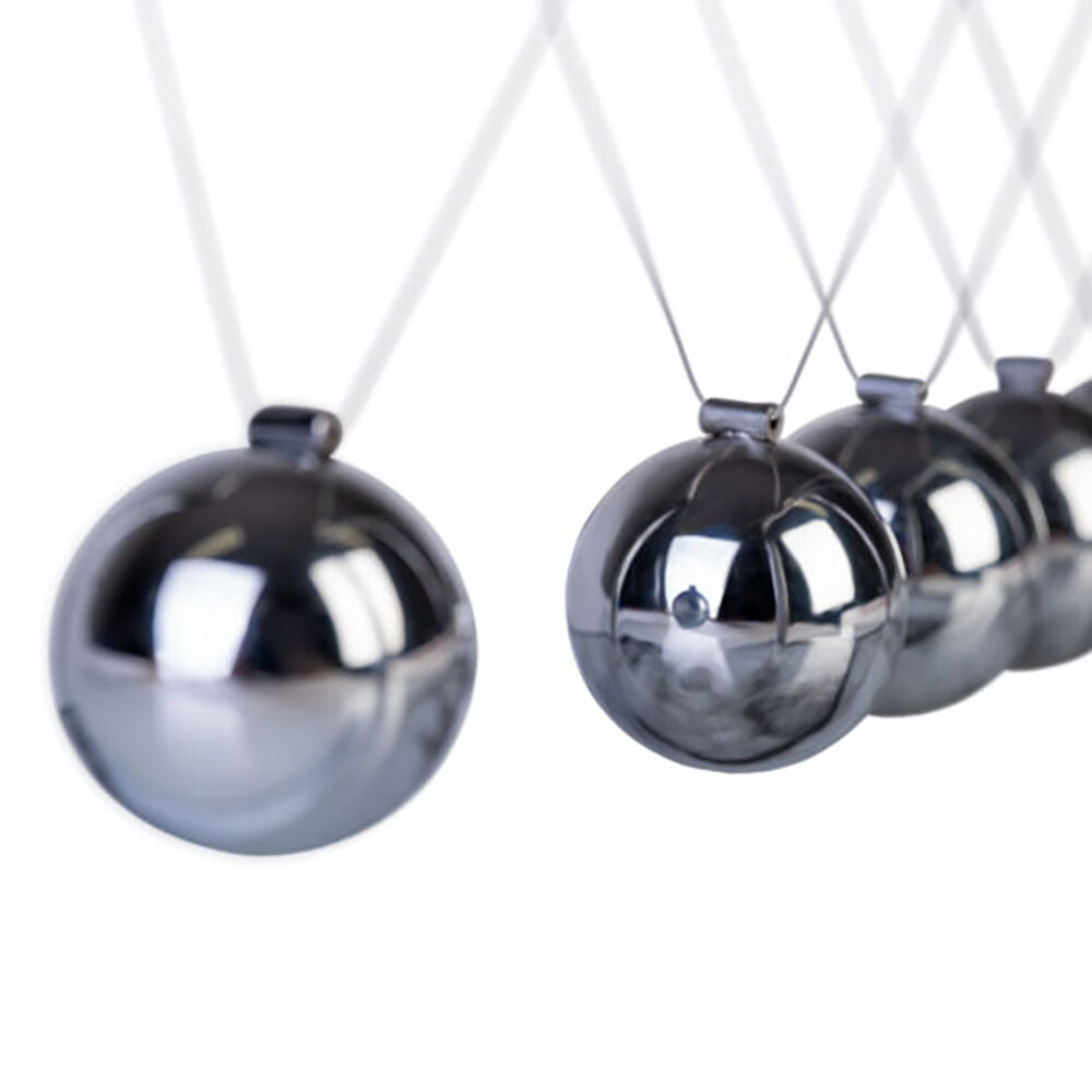 MDI Balance Ball w/ White Marble Base Desk Accessory Decor Large
