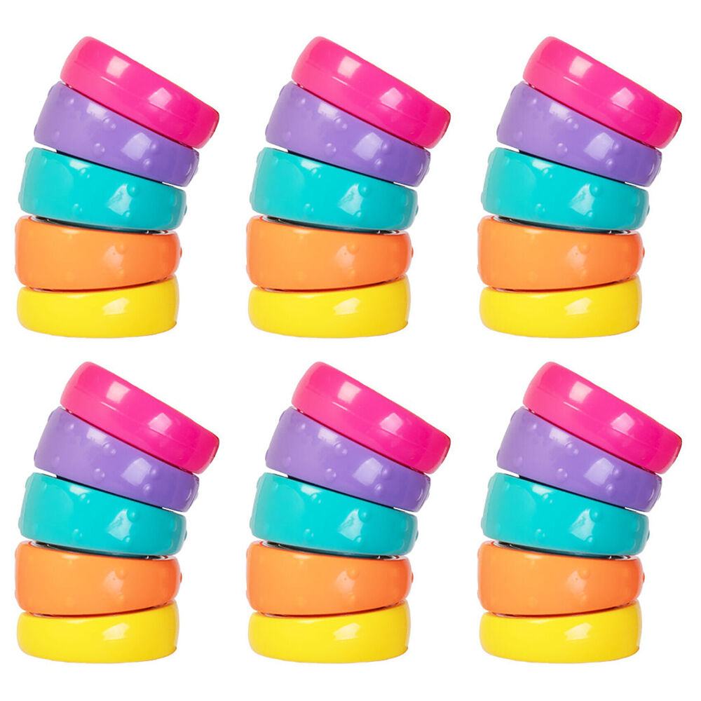 6PK MDI Spin Stack Fidget Finger Kids/Children Sensory Toy 3y+