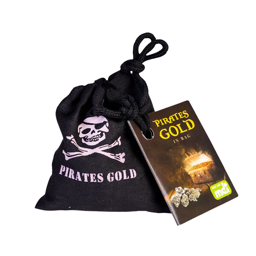 6PK MDI Pirates Gold in Bag Treasure Children/Kids Party Favours Games Toys