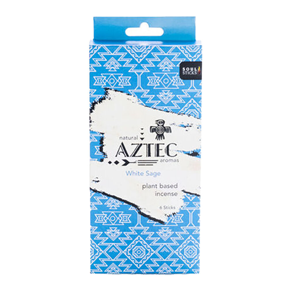 12x 6pc Wild Scents Aztec Aromas Plant Based Incense - White Sage