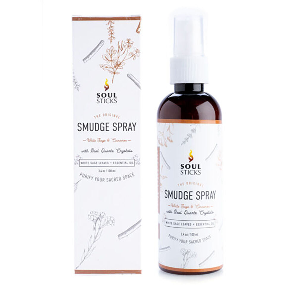 2PK Wild Scents Smudge Sprays White Sage & Cinnamon Aroma Home Fragrance 100ml