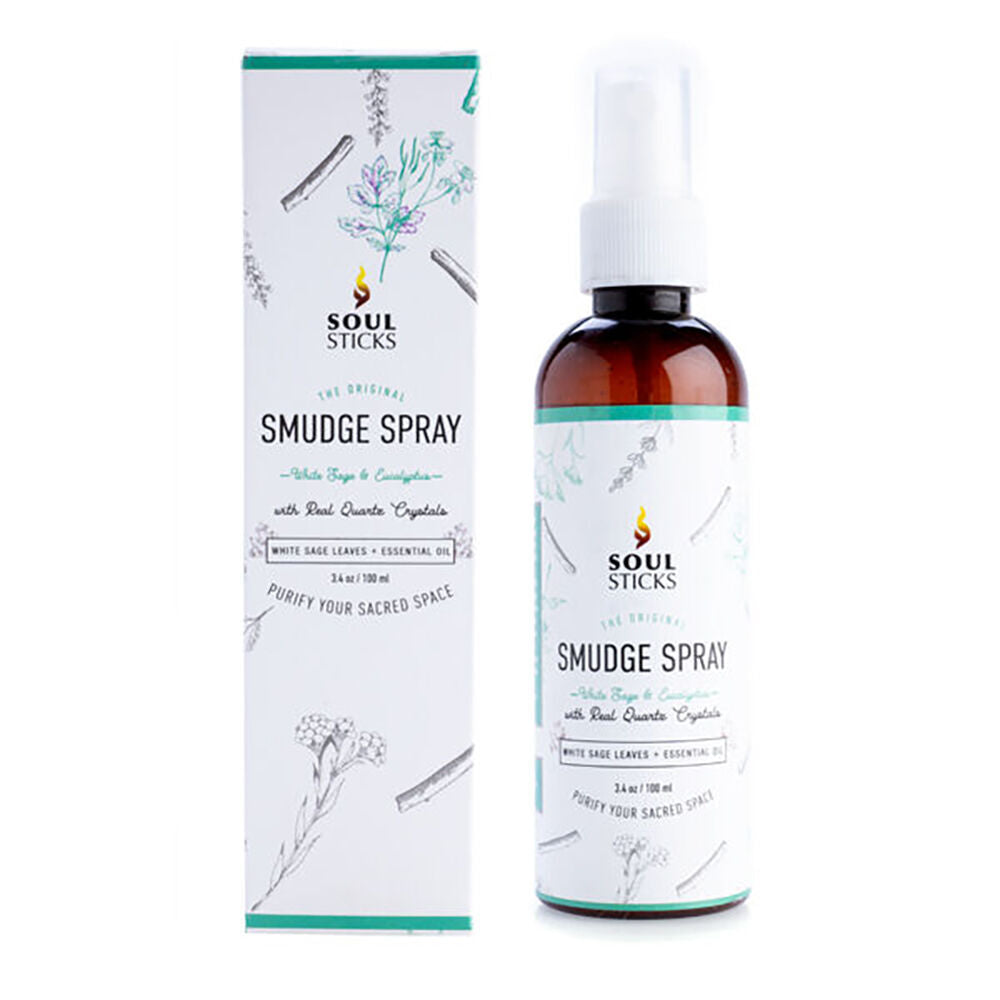 2PK Wild Scents Smudge Sprays White Sage & Eucalyptus Scent Fragrance 100ml