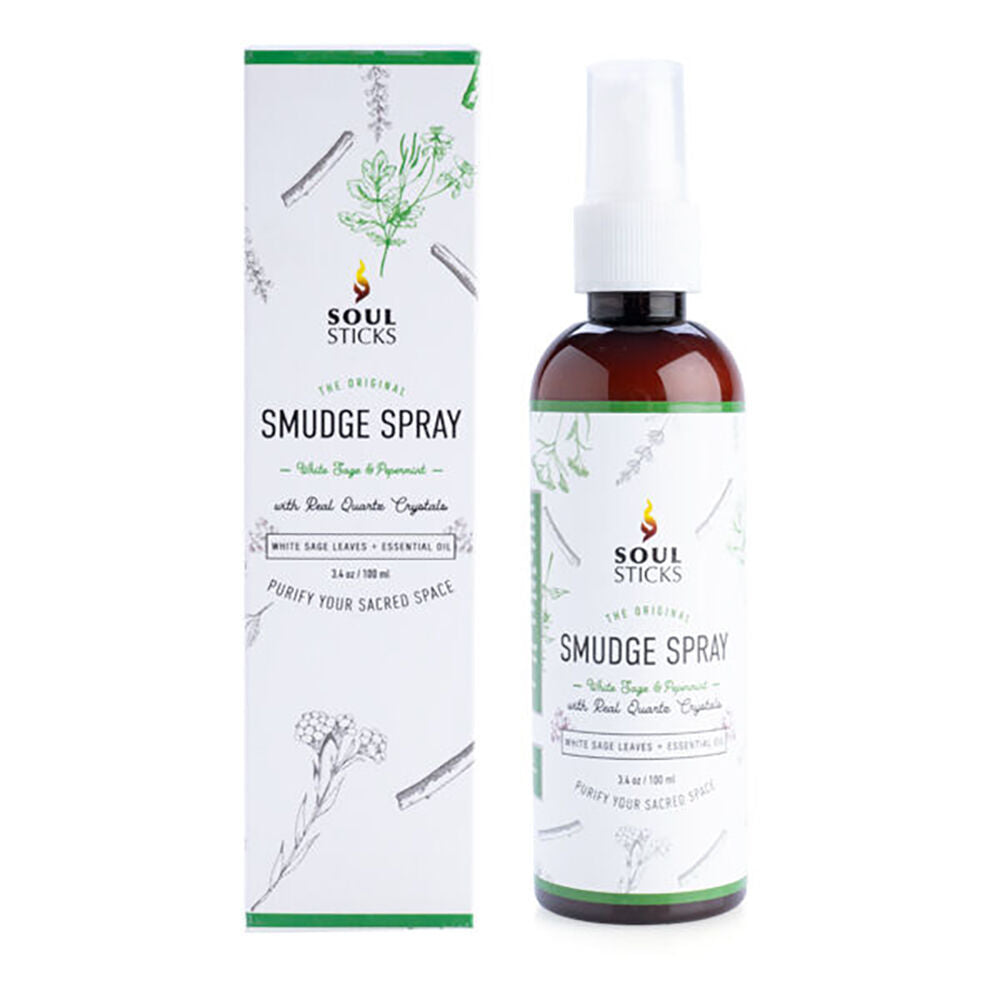 2PK Wild Scents Smudge Sprays White Sage & Peppermint Scent Fragrance 100ml