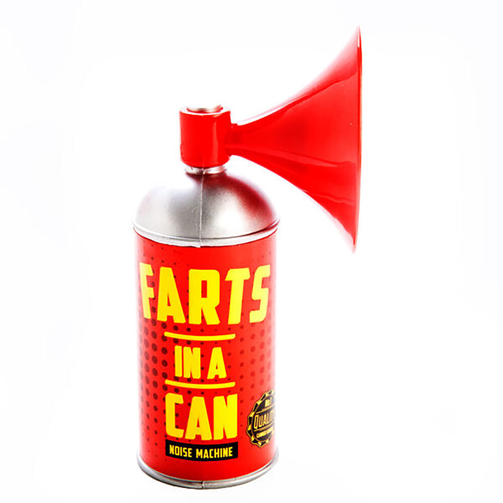 2PK MDI Farts In A Can Novelty Funny Noise Gadget 7x15cm - Red 6y+