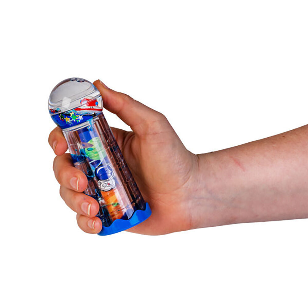 Alien Liquid Timer Kaleidoscope UFO Sensory Novelty Toy 5x13cm