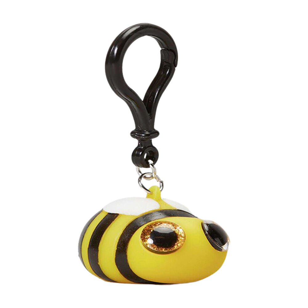 6PK Joybee Eye Popping Keychain Bee Squeeze Toy 5x3.5cm - Yellow