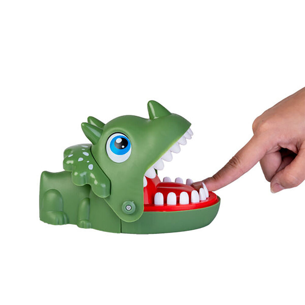 2PK Dino Island Snappy Bite Dino Attack 16x10.5cm - Green 3y+