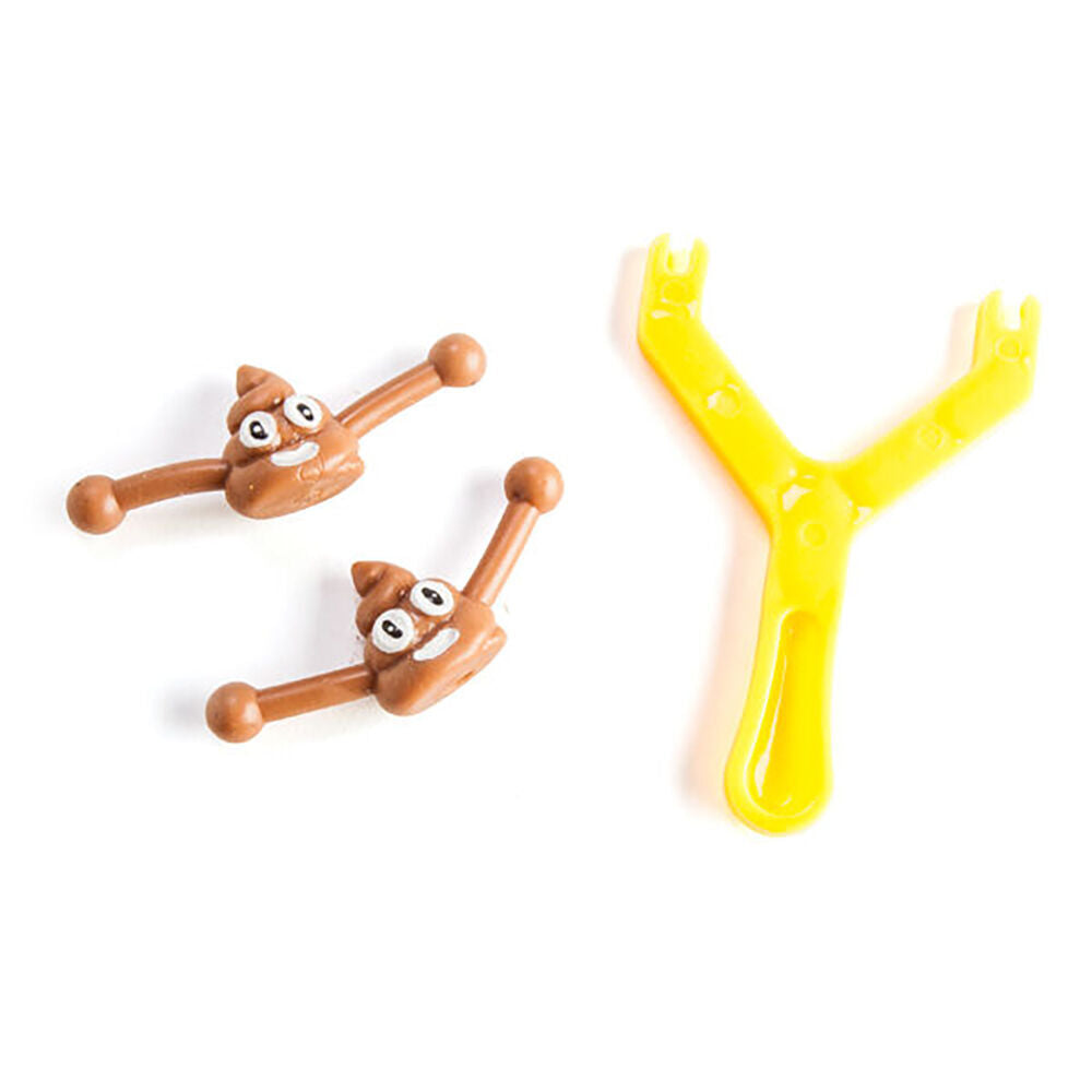 6PK Koolface Flying Smiling Poo Funny Flying Emoji Toy 10x19.5cm 5y+