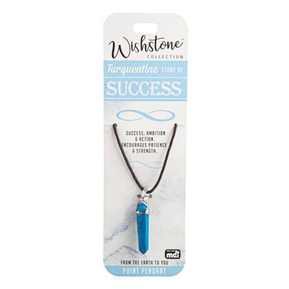 2PK Wishstone Turquentine Point Pendant Jewellery Necklace Women's Accessories
