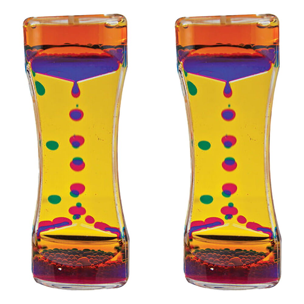 2PK MDI Colour Motion Liquid Oil Timer Tabletop Home Decor