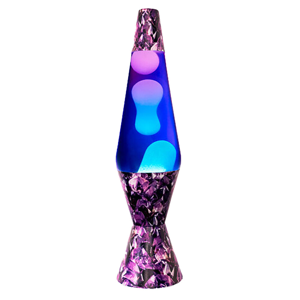 MDI Diamond Glitter Lamp Bedside Tabletop Decor - Amethyst