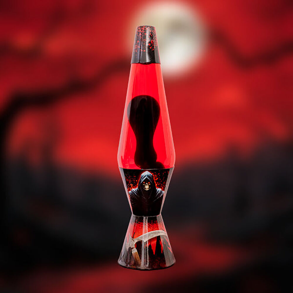 Mystical Worlds Diamond Motion Lamp Bedside Tabletop Decor - Grim Reaper