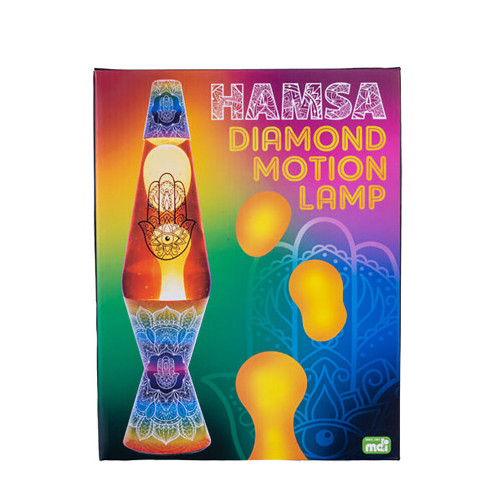 MDI Diamond Motion Lamp Bedside Tabletop Decor - Hamsa