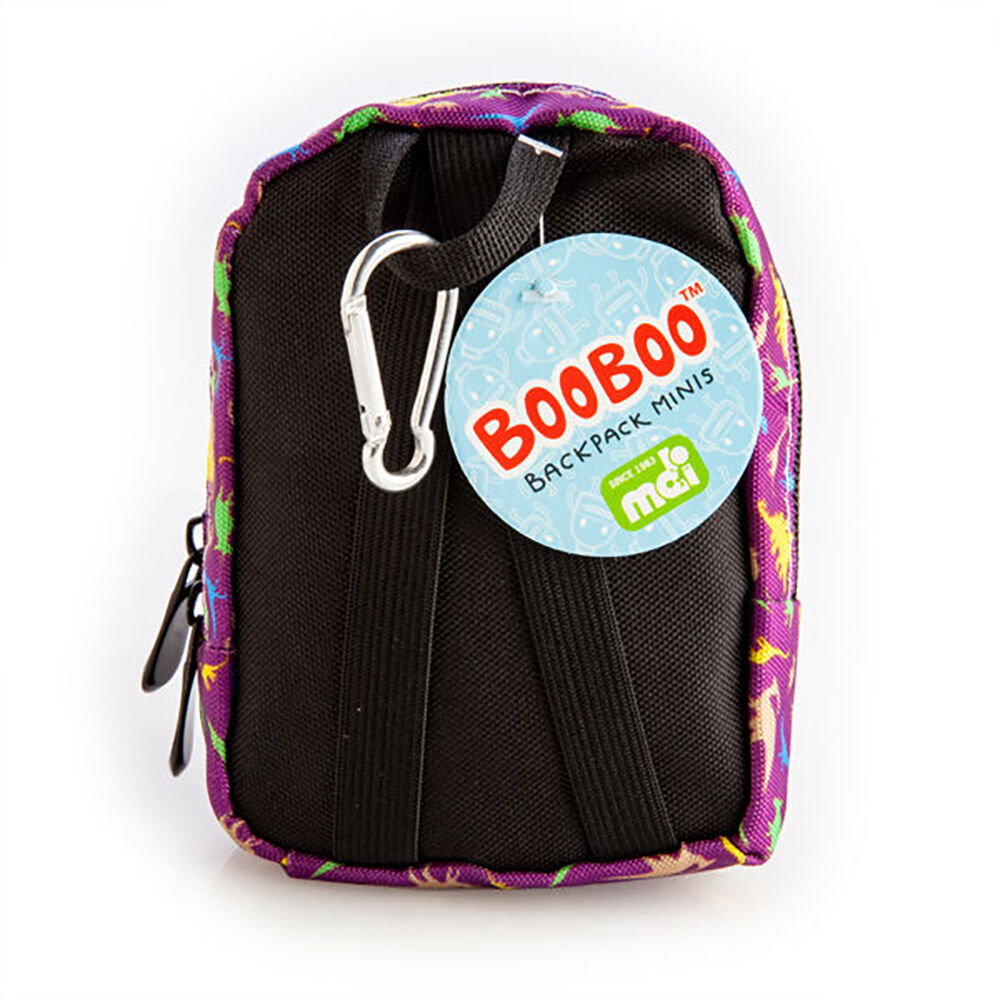 3PK MDI BooBoo Backpack Minis Dinosaur 11x15cm Kids 3y+