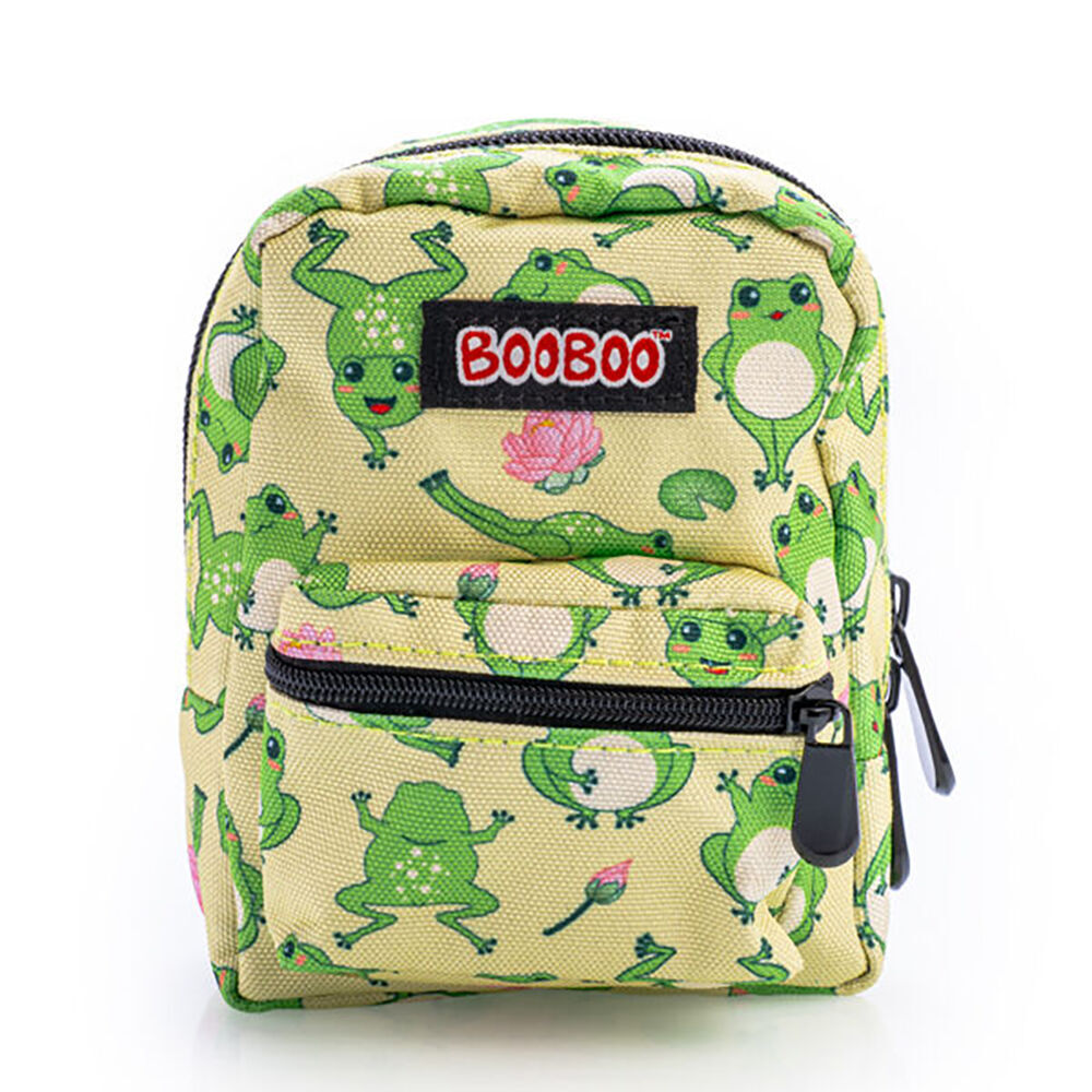 3PK MDI BooBoo Backpack Minis Frog Mini Bag 11x15cm 3y+