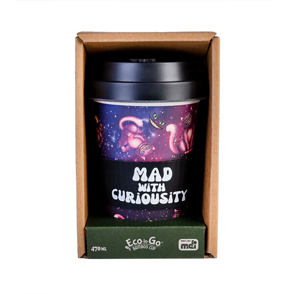 6PK Mad Cat Eco-To-Go Bamboo 470ml Travel Cup 6.5x14.5cm Mad Cat