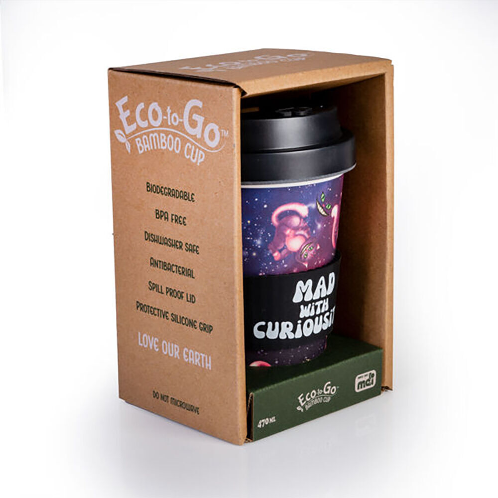 6PK Mad Cat Eco-To-Go Bamboo 470ml Travel Cup 6.5x14.5cm Mad Cat