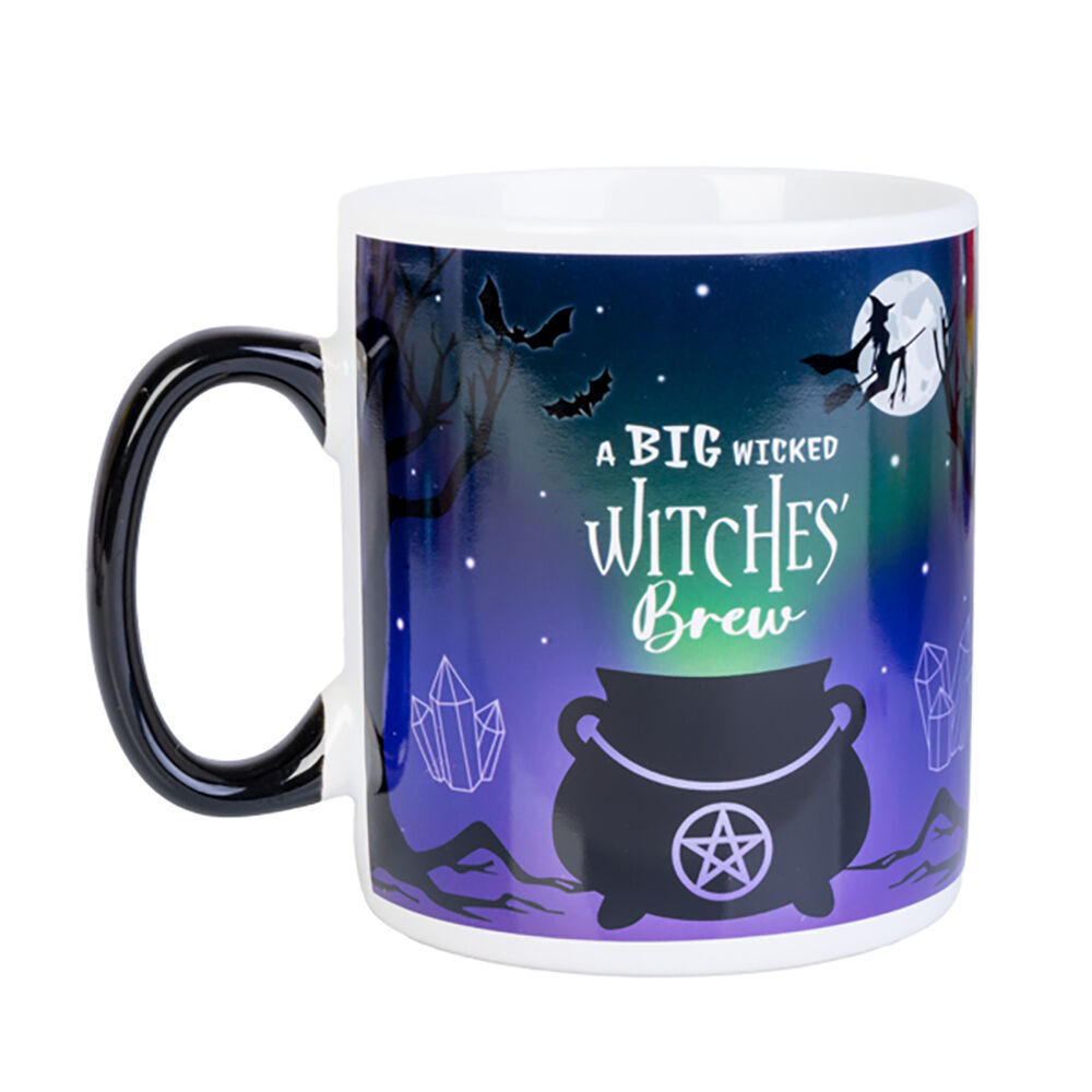 3PK MDI Giant Mug Witches Cauldron Drinkware Coffee Mug Purple
