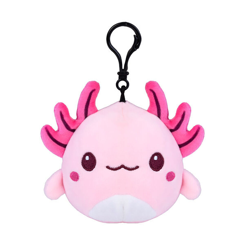 4PK Axolotl Keychain Plush Soft Cute Animal Bag Charm Toy 10x10cm
