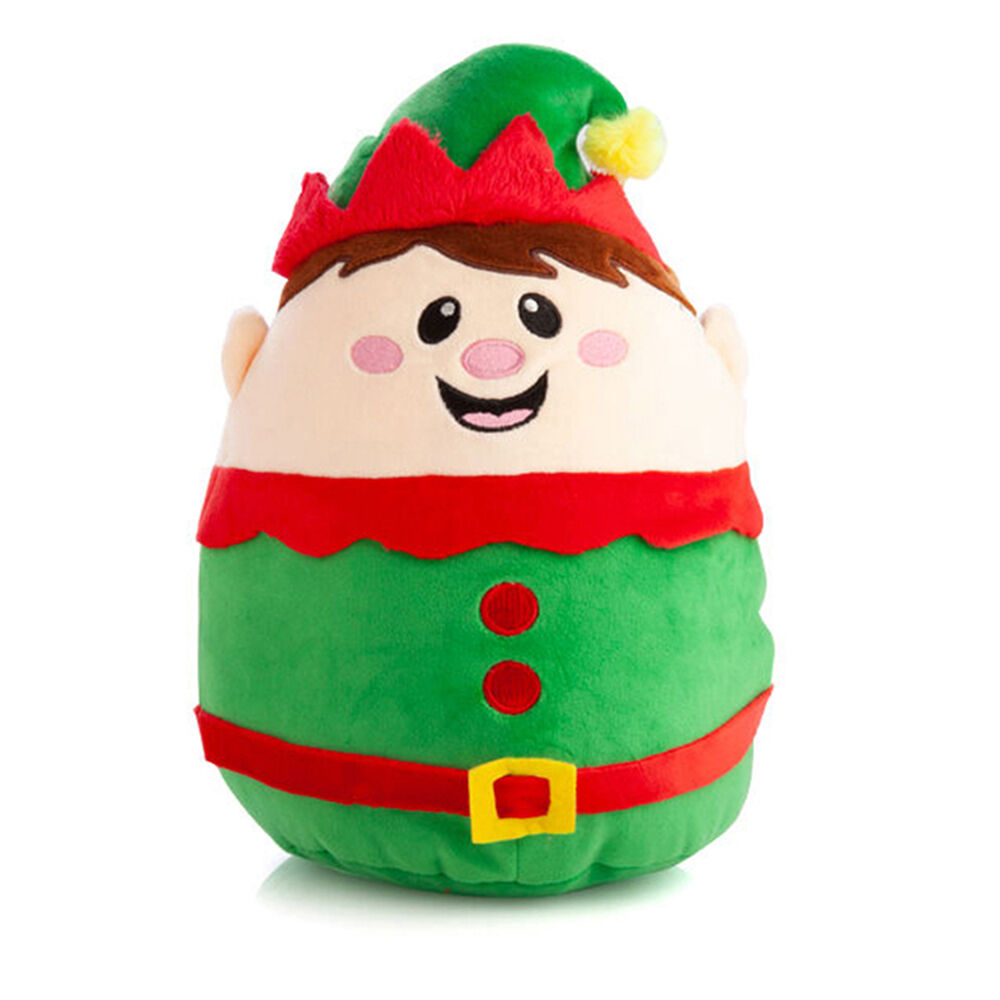 Smooshos Pal Squishy Velour Plushie Kids Toy 22x16x22cm Christmas Elf