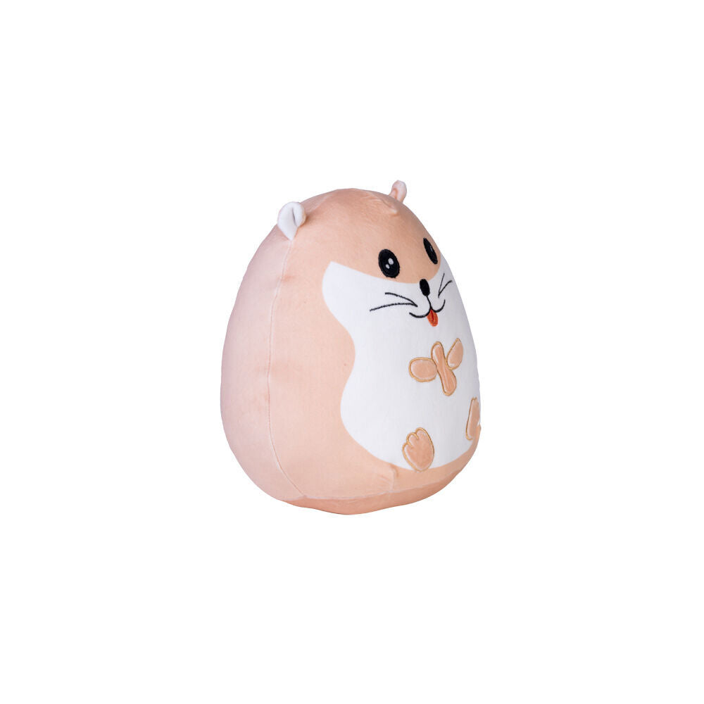 Smooshos Pal Squishy Super Soft Velour Plushie Kids Toy 22x16x22cm Hamster