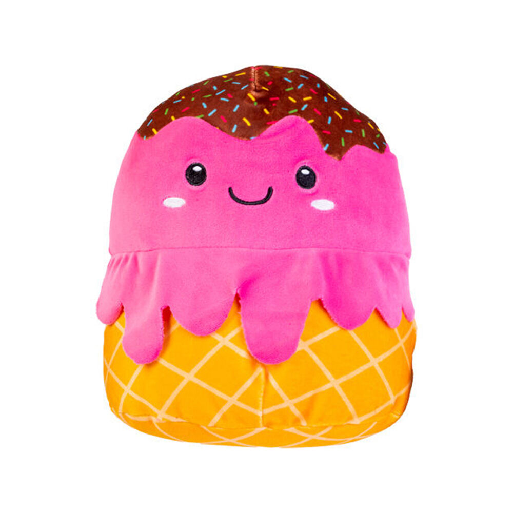 2PK Smooshos Pal Squishy Super Soft Velour Plushie Kids Toy 22x16x22cm Ice Cream